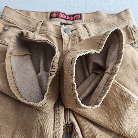 Blac Lacquer Straight Stretch Denim Gray Jeans No Tag measured Size 35x30 - Picture 12 of 16